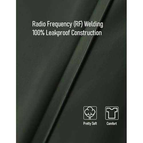 Town & Field Waterproof Overall Rain Pants, Heavy-Duty Rubber Bib, Unisex Fit Workwear for Industrial, Fishing, Farming