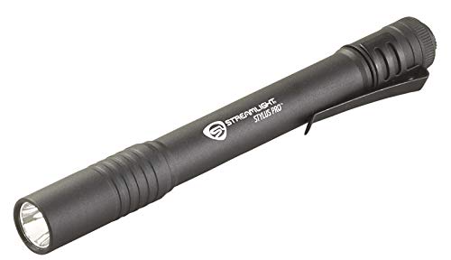 Streamlight Stylus Pro Penlight Non-Rechargeable 100 Lumens Black - White Light