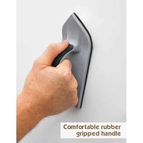 ROLLINGDOG 7 PCS Detail Sander Kit - 7.7¡± x 3¡±Hand Sander With 6PC Sandpaper for Drywall, Wood, and Metal Sanding (80,120,240 grit)