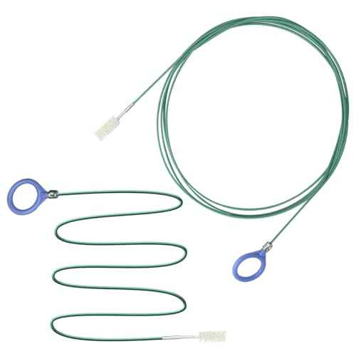 2 Pack 118 Inch Long Flexible Tube Cleaning Brush,Flexible Drain Brush Tube Slim Drain Dredging Tool,Suitable for Cleaning Feeding Tubes & Air Tube Hose and Racking Lines