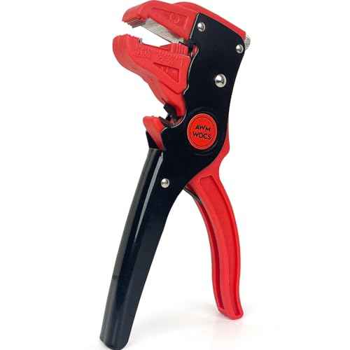 Automatic Wire Stripper and Cutter, 2 in 1 Professional Quickstrip Wire Stripper Tool, Adjustable Wire Stripping Tool for Electronic Cable and Automotive Repair