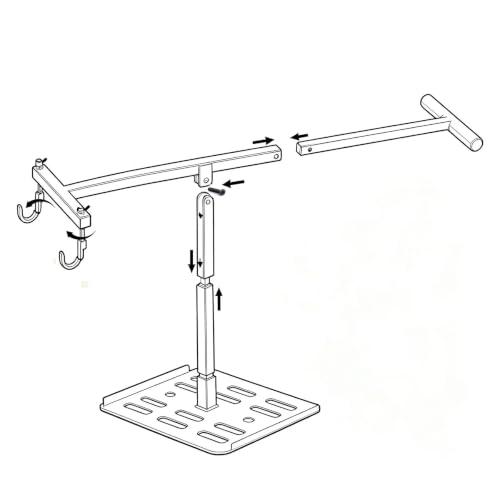 Manual Trash Compactor for 240L Wheelie Bins - Garbage Compression Tool