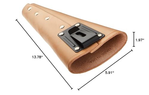 Felco Leather Holster (F 912) - Tool Pouch for Pruning Shears or Construction / Utility Tools