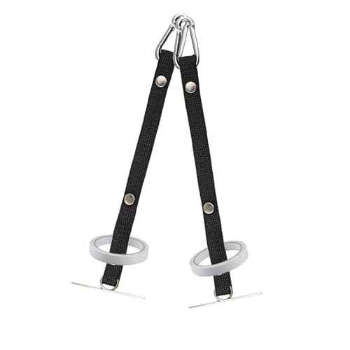 4pcs Tape Thong for Tool Belts, Electrical Tape Holder, Black Polyester Electrical Chain Strap