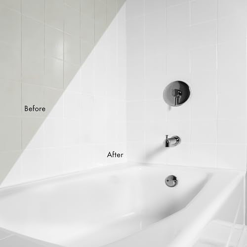 Rust-Oleum Tub & Tile Refinishing Kit White Gloss - Bathroom Surface Restorer