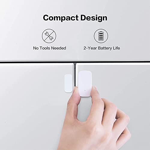 Aqara Zigbee Door and Window Sensor 3 Pack - Wireless Contact Sensors for Home Security