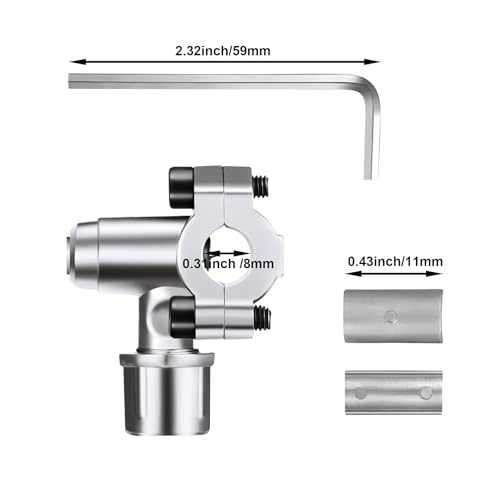Chinco BPV-31 2-Pack Bullet Piercing Tap Valve Kit for Refrigerators with Hex Key