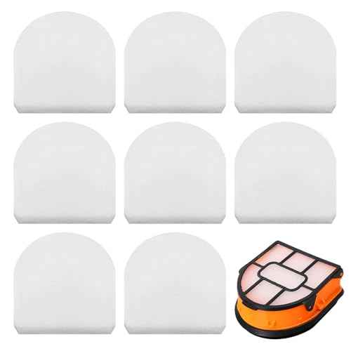 9-Pack Replacement Foam Filters Kit: for Shark WD101 WD201 WD100 WD200 WD160 WD161 AW302 AW201 AW261 AW161 & MessMaster WD261 HydroVac XL 3-in-1 Vacuum Cleaner Part# WDB1, WDB2, WDFF1, WDB1F2, WDFF2