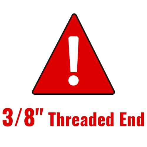 SUNGATOR 2 Pack 3/8'' Female NPT Industrial Air Hose Fitting, Brass 3/8'' FNPT to 1/4'' Flow Hole Air Couplers, M-Style Pneumatic Air Fittings, 3/8 Inch Quick Connect Air Couplers