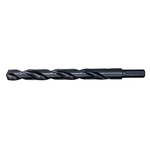 Drill Bit, 1/2 In., Black Oxide