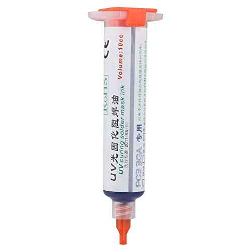 Solder Mask Ink, PCB Curing Solder Mask Ink PCB Solder Resist Ink for Phone Repairing Accessory(Blue)