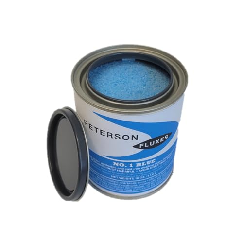 Peterson #1 Blue Flux, Coarse Powder, 1 lb Can