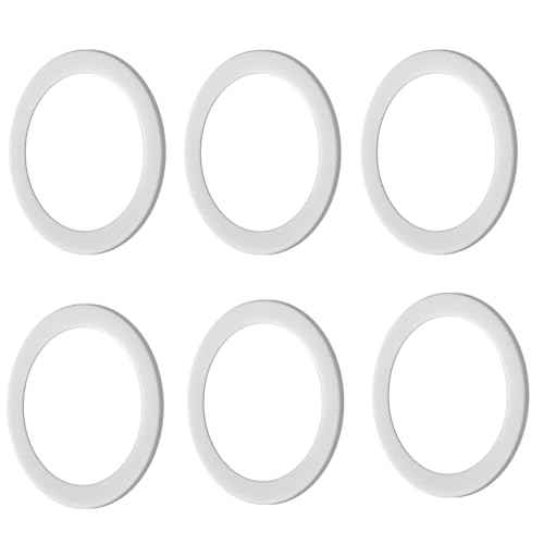 6-Pack 0297052 297052 Spray Paint Cup Gaskets for Titan CAPSpray Maxum II Gun & Maxum Elite Gun Sprayer Parts Gasket 6PCS