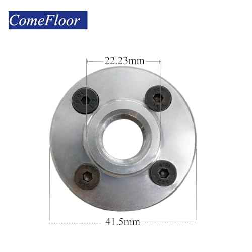 Flush Mount Adapter Flange for Quad Diamond Saw Blade, 5/8¡±-11 Thread