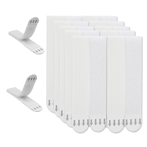 Gisde Large 16-Pair Heavy Duty Picture Hanging Strips No Damage Wall Mounts