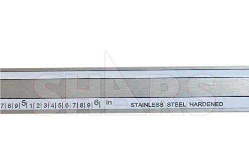 Shars 0-6" Precision Stainless Steel Shock Proof Dial Caliper .001" Graduation, Black Face 303-1305B P)