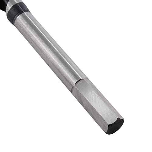 Muretnze 9/16 Inch x 12 Inch Long Auger Drill Bit for Wood, Hex Shank 3/8 Inch for Wood, Extra Long Drill Bits Brad Point Augers Drill Bits for Soft and Hard Wood, Plastic and Drywall.