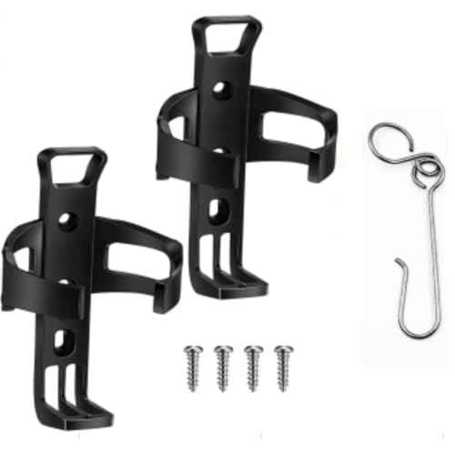 2 Pcs Propane Tank Holder with Cylinder Belt Hook Clip Hanger, Torch Holder Wall Mount, Organize for MAPP Gas Tank Hanger