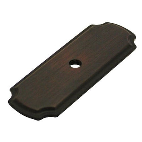 Cosmas 25 Pack B-112ORB Oil Rubbed Bronze Cabinet Hardware Knob Backplate/Back Plate
