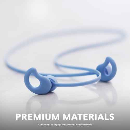 CURVD Earplug Lanyard, Soft Durable Flexible Premium Silicone Cord | Works with Most Earplugs w/Removable Tips Compatible with CURVD Everyday, Loop Quiet/Engage/Experience, Vibes and More - 26 Inches