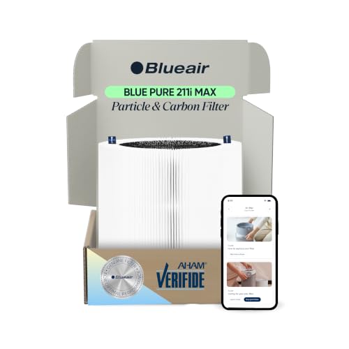 BLUEAIR Genuine Blue Pure 211i Max Replacement Filter – 211i Max Particle & Carbon
