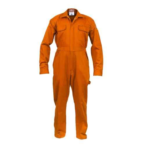 Just In Trend Classic Safety Work Coverall - Long Sleeve - 100% Cotton - 7 oz