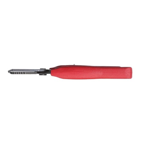 Klein Tools 11046 Wire Stripper, Wire Cutter, Made in USA, Stripping / Cutting Tool for 16-26 AWG Stranded, Compact Nose with Precision-ground Stripping Holes