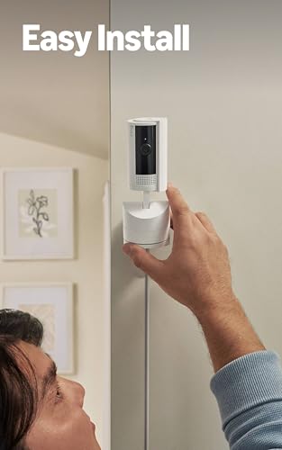 Ring Indoor Pan-Tilt Security Camera - 1 White Device 2024 Model