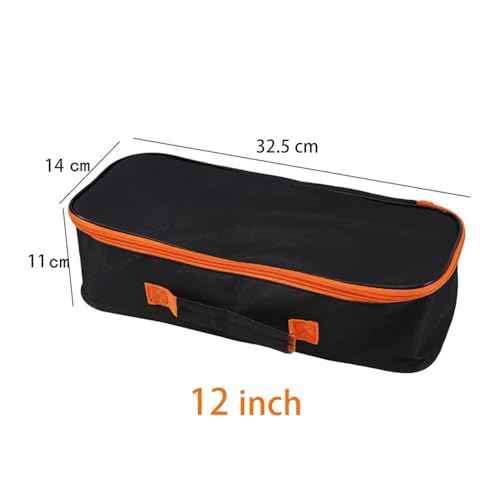 Tool Bag, Waterproof Oxford Bag, Multiple Purpose-Tool Organizers and Storage, Small Metal Tools Bags (Small Portable Zipper Tool Pouch)