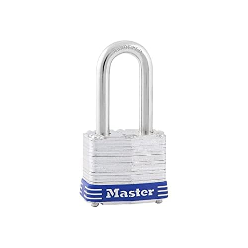 Master Lock 3DLF Outdoor Padlock with Key, 1 Pack