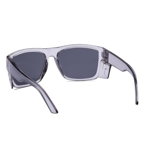 UV400 Polarized Safety Sunglasses ? ANSI Z87.1 Certified, 100% UV Protection, Anti-Glare, Impact Resistant