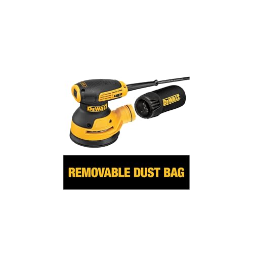 DeWalt Random Orbit Sander - Variable Speed 5-Inch, Model DWE6423, Corded Power Tool