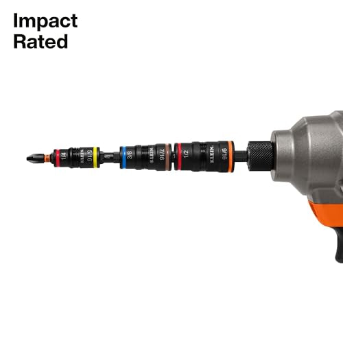 Klein Tools 20-in-1 Impact Driver Set with SAE Sizes & Impact-Ready Bits