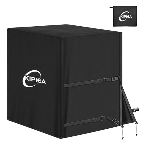 Kipiea Heavy Duty Outdoor Air Conditioner Cover 30W x 30D x 32H Windproof & UV Resistant