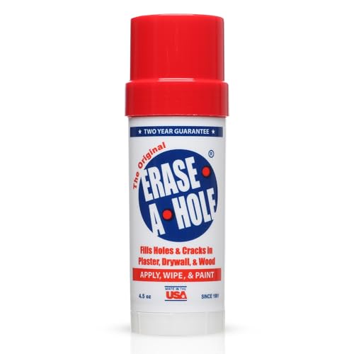 Erase-A-Hole Wall Repair Stick Variation 1 - Fast-Drying Nail & Screw Hole Filler, 4.5 oz