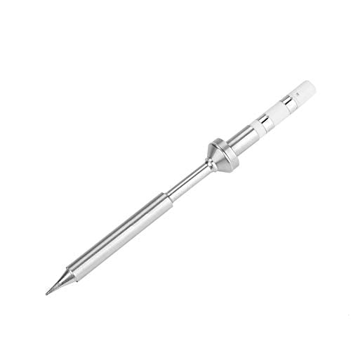 7 Types Solder Iron Tips,Mini Stainless Steel Solder Tip Tinner Replacement,Mini Portable Outdoor Soldering Iron Kit,Welding Head Kit for TS101 TS100 (TS-I)