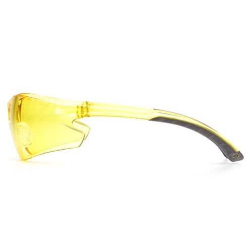 Pyramex Itek Safety Eyewear Amber Lens Amber Temples