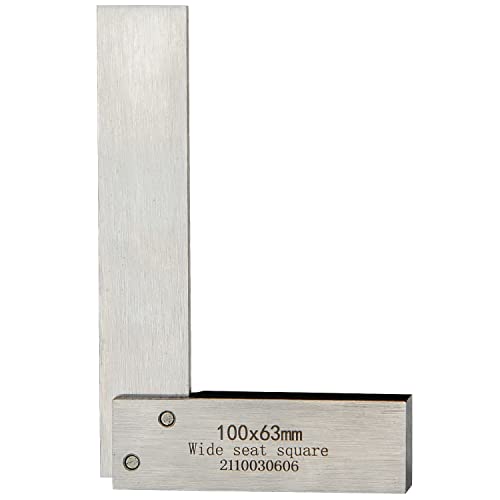 Machinist Square Precision Engineer Wide Seat 90 Right Angle Ground