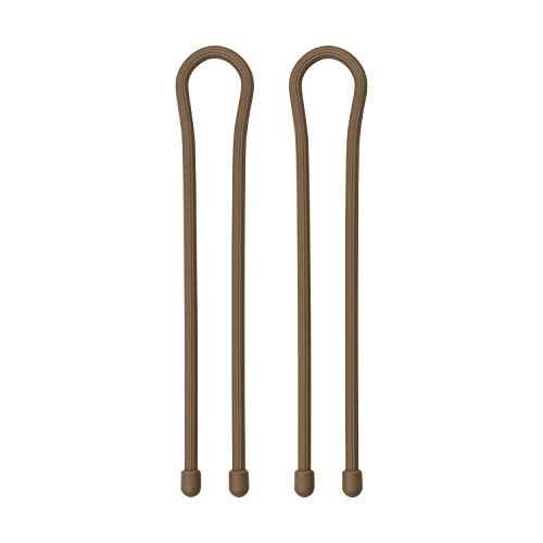 Nite Ize GT18-29-2R3 Original Gear Tie, 18", Coyote, 2 Pack, Made in The USA