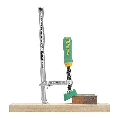 MICROJIG Matchfit DVC-850AP 2-In1, Track And In-Line Dovetail Clamp, 2-Pack, Green