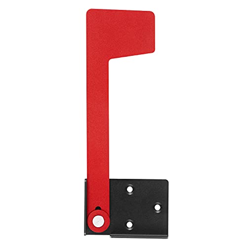 Ozland Post-Mount Mailbox Flag Kit - Galvanized Steel Replacement Flag with Multiple Installation Methods