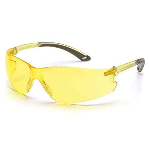 Pyramex Itek Safety Eyewear Amber Lens Amber Temples