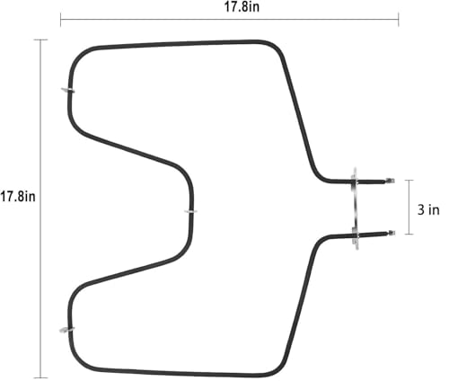 WB44K10005 Oven Bake Element for GE Hotpoint Ovens 2585W 240V