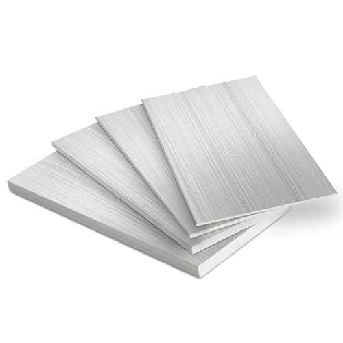 Coopay 48 Pack 6061 T6 Aluminum Sheet Welding Kit, 2¡± x 4¡± Welding Coupons, 3/16", 1/8", 1/16", 1/32" Thick, 12 PCS Each, DIY Weld Practice Kits Beginners for Mig Tig Stick MMA Arc Gas Heat Treatable