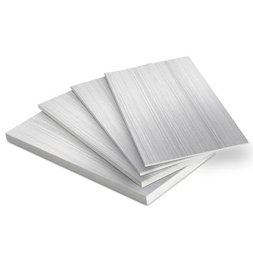 Coopay 48 Pack 6061 T6 Aluminum Sheet Welding Kit, 2¡± x 4¡± Welding Coupons, 3/16", 1/8", 1/16", 1/32" Thick, 12 PCS Each, DIY Weld Practice Kits Beginners for Mig Tig Stick MMA Arc Gas Heat Treatable