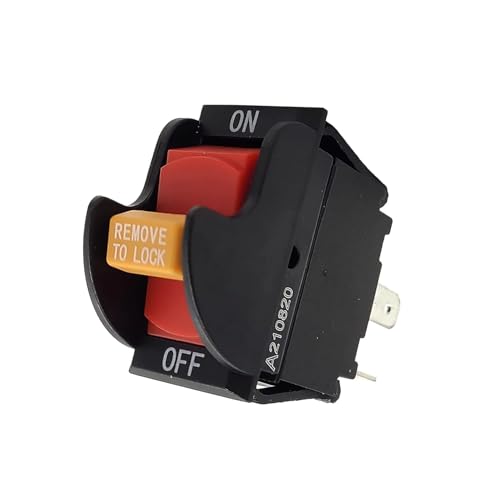 SW7B Aftermarket On-Off Table Saw Switch for Ryobi, Delta 489105-00, 1343758 Toggle Switch