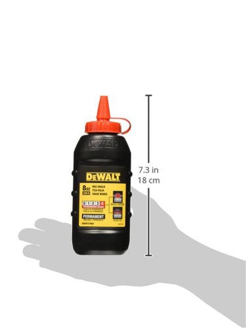 DeWalt DWHT47069L 8Oz Replacement Chalk, Red