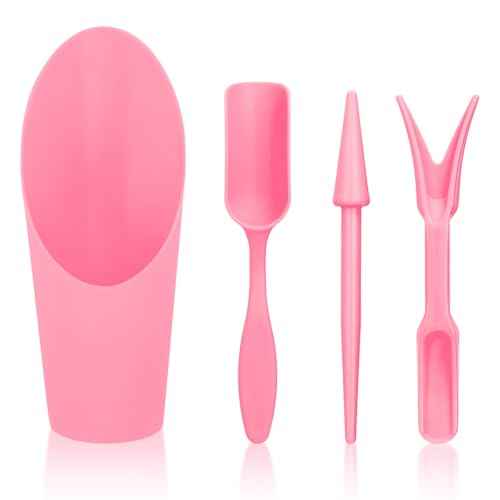 Bonsai Tools Transplanting Potting Bonsai Garden Shovel Hand Tools Bonsai Tree Kit Mini Garden Plant Care Shovel Soil£¨Pink£©