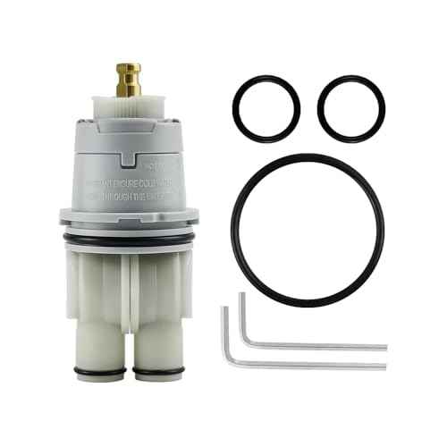 RP46074 Compatible with Delta 13/14 Series Bath Tub Shower Faucet Single Handle Universal MultiChoice Rough-in Valve Monitor Cartridge Repair Assembly Plumbing Parts