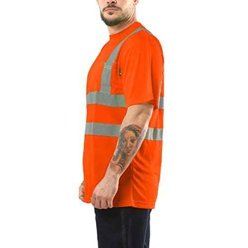 Kolossus High Visibility T Shirt Short Sleeve Reflective